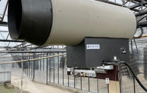 Foto van heater gas